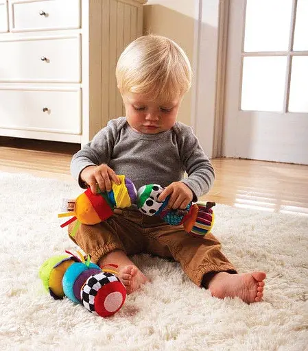 Мягкая игрушка Lamaze Собери гусеничку L27244 - фото 6