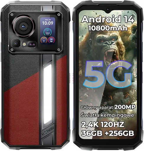 Смартфон HOTWAV Hyper 7 Pro 5G 16/256GB Magma Red