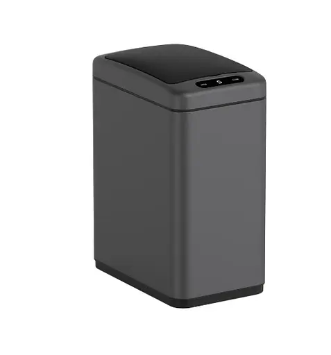 Відро для сміття сенсорне прямокутне Koer TC-020408-07 8 л графіт (KR5590)  - фото 2