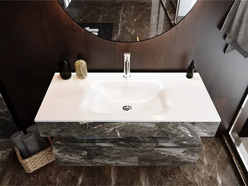 Умивальник Miraggio Jessel 1000 0000796, Білий - фото 5