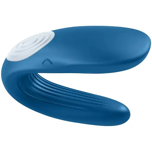 Вібратор Satisfyer Partner Whale 8.7 см синій