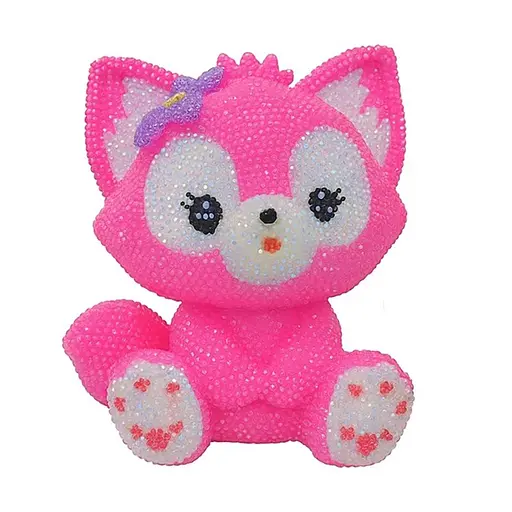 Детский набор для творчества "Фигурная копилка Лисичка" ColorArt AF3, размер 15х12 см - фото 1