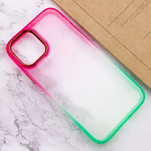 Чохол Epik TPU+PC Fresh sip series для Apple iPhone 11 Pro 5.8 Салатовий/Рожевий - фото 3