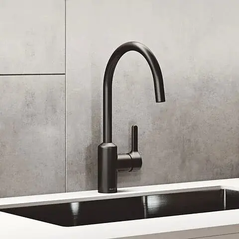 Смеситель для кухни Kludi Bingo Star DN 15 черный мат 428033978 - фото 2