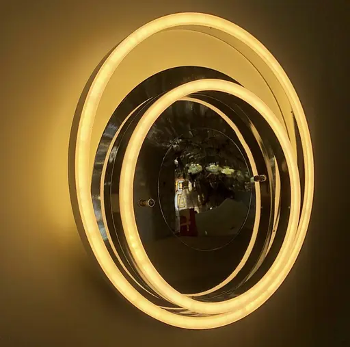 Світлодіодна люстра з 3D ефектом Line.F A 55011/2S+LED 3D CR - фото 2