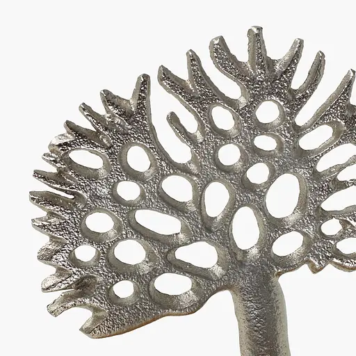 Декор алюминиевый MBM HOME Дерево на подставке серебряный100х50х135 мм (DH-ST-39 S SILVER) - фото 4