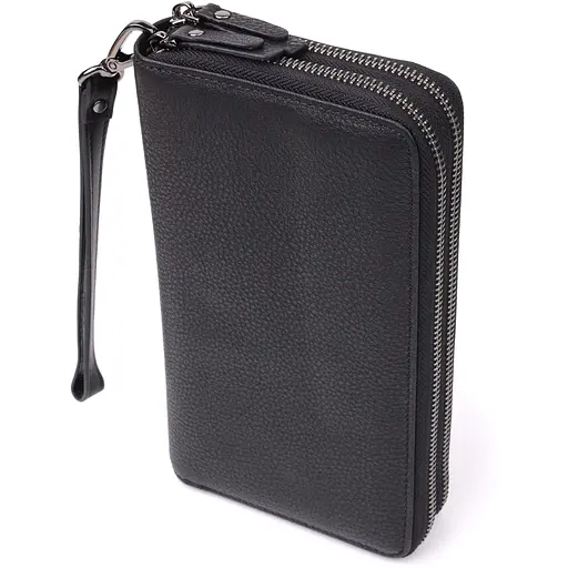 Цікавий чоловічий клатч із натуральної шкіри Vintage 12х21х3,5 см sum0027462 - фото 1