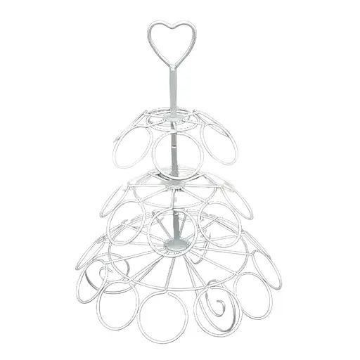 Стойка фуршетная многоуровневая для кексов маффинов металлическая подставка для капкейков стенд этажерка, Kitchen Master 86228 - фото 1