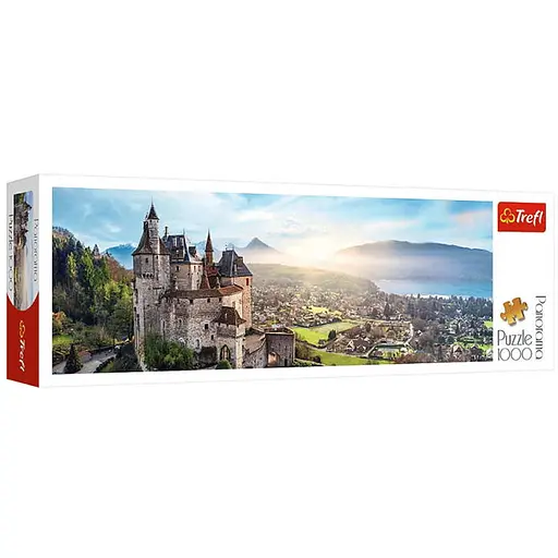 Пазл Trefl Замок Ментон Франція 1000 ел. панорама (29055) - фото 1