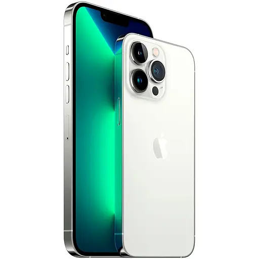 Смартфон Apple iPhone 13 Pro Max 128GB Silver Model A2643 (Grade B) Seller Refurbished - фото 2