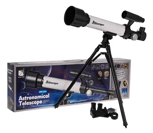 Дитячий астрономічний телескоп Ramiz на штативі з тримачем для телефону