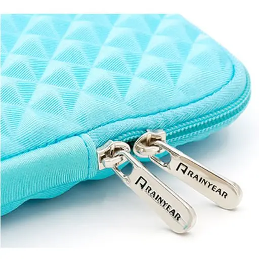 Сумка для ноутбука 13" Mosiso Nylon Fundo Cube sky blue - фото 3
