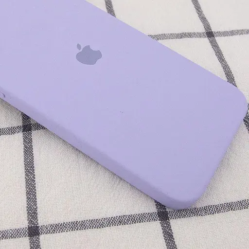 Чохол Epik Silicone Case Square Full Camera Protective AA для Apple iPhone 11, 6.1 Бузковий/Dasheen - фото 2