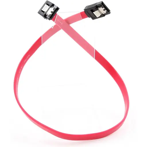 Кабель Atcom Sata длина 50 см угловой 90 г с застежкой