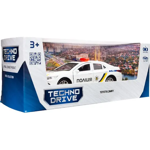 Автомодель TechnoDrive Toyota Camry Поліція (KM250416) - фото 11