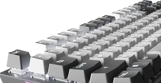 Клавіатура дротова GamePro Genesis Metallic Outemu Red Swithes USB Gray (MK144G) - фото 2