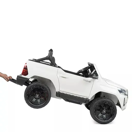 Электромобиль детский Bambi Джип Toyota M 4919EBLR-1 с пультом управления Белый - фото 3