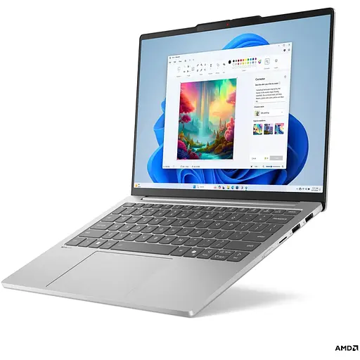 Ноутбук Lenovo IdeaPad Slim 5 13ARP10 83J2001XRM, 13.3 inch 1920 x 1200, AMD Ryzen 5 7535HS 6 C/12 T, 3.3 GHz - 4.55 GHz, 3 MB 16 MB 1 TB SSD, AMD Radeon 660M, Windows 11 Pro, сірий