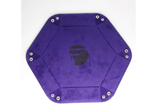 Настольная игра Games 7 Days Лоток для кубиков Hexagon dice tray - Dark purple (g7dhexdt01) - фото 4
