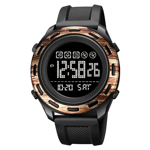 Наручний годинник чоловічий 1872RGBK Rose Gold-Black Skmei acs0030513 - фото 1