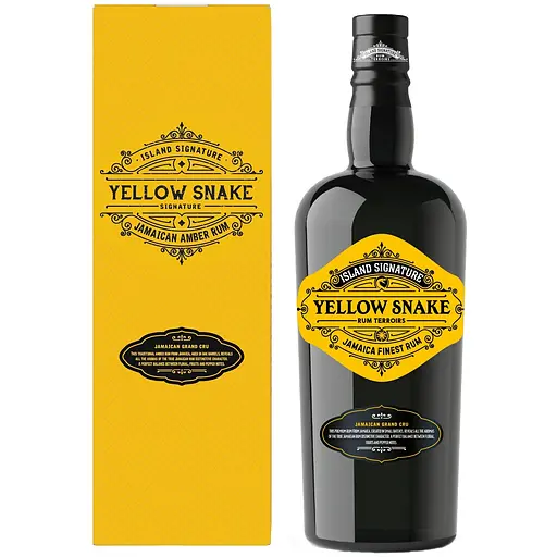 Ром Island Signature Yellow Snake Jamaican Amber Rum 40% 0.7 л