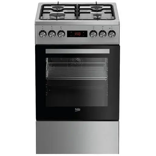 Комбинированная плита Beko FSE52330DXDS - фото 1