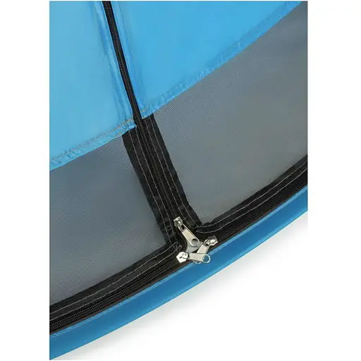 Саморазворачивающаяся палатка-тент Outtec с окошком XXL голубая - фото 10