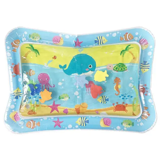 Надувной детский водный коврик "Кит" Mega Zayka MGZ-0904 - фото 1