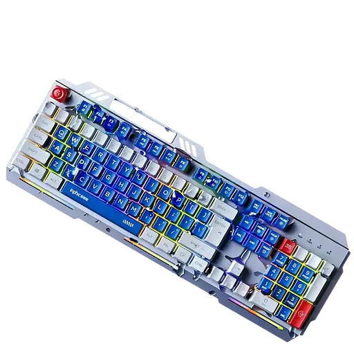 Клавіатура INPHIC K9 MECHA ENG/UKR Blue - фото 3