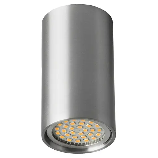Підсвічування тубус Brille накладне AL-77/1 GU10 Alum IP20 MR16 26-800