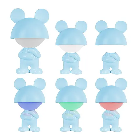 Світильник-нічник Kite  LED з акумулятором Dreamy Mouse блакитний (K25-315-2-3) - фото 3