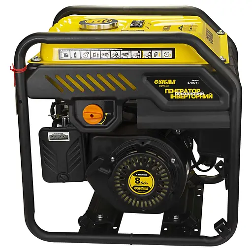 Генератор інверторний SIGMA 4.0/4.5 кВт, однофазний, ручний запуск (5710741) - фото 4