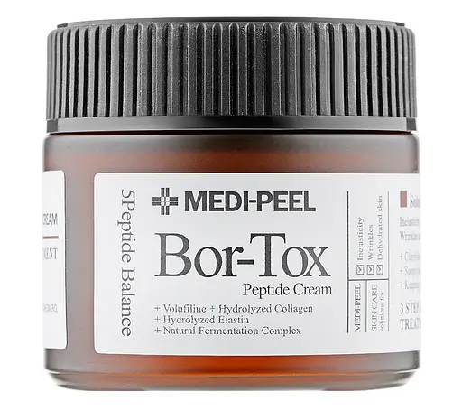 Лифтинг-крем для лица с пептидами Bor-Tox Peptide Cream Medi-Peel 50 мл - фото 1