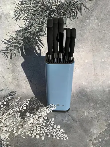 Набір ножів Edenberg EB-11027-Blue 7 предметів блакитний - фото 7