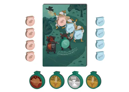 Настольная игра Games 7 Days Четыре темперамента. Делюкс издание (Four Humours) (укр.) (CHT001UA) - фото 4