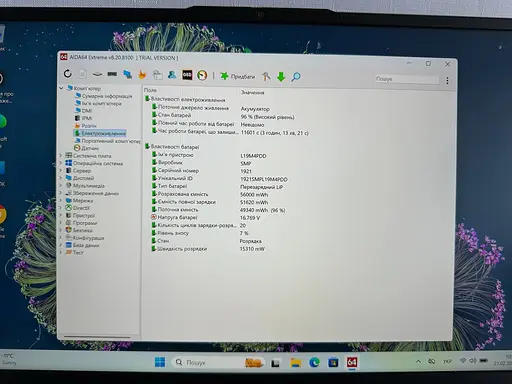 Ноутбук Lenovo ThinkBook 13s G2 ITL 13.3" (i5-1135G7 / 8GB / SSD 256GB / 2K 2560х1600 IPS) Refurbished - фото 6