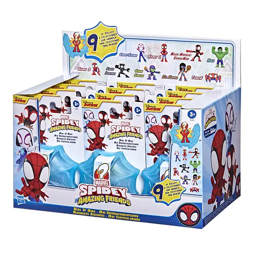 Фигурка-сюрприз Hasbro Spider-Man Спайди и его удивительные друзья в закрытой упаковке (F1491)