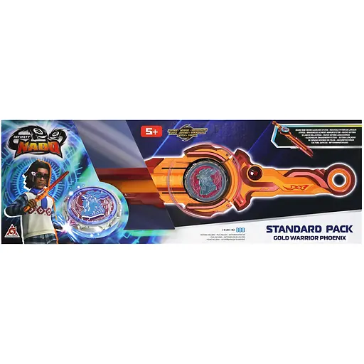 Infinity Nado Дзиґа VI серія Standard Pack Gold Warrior Phoenix Золотий Воїн Фенікс