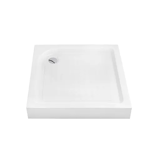 Душевая кабина Kroner KRP Eifel - Q.C.F.L. 90x90 см CV029569, хром матовый - фото 4