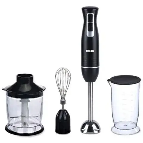 Блендер Edler EDHB-2115, Black, 400W, занурювальний