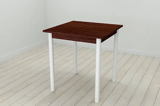 Стол кухонный Ferrum-decor Агата 75x70x70 Белый ДСП Венге 16мм (FRD-105594) - фото 5