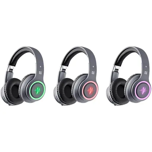 Гарнитура Defender FreeMotion B571 Bluetooth LED Gray (63571) (6918549) - фото 4