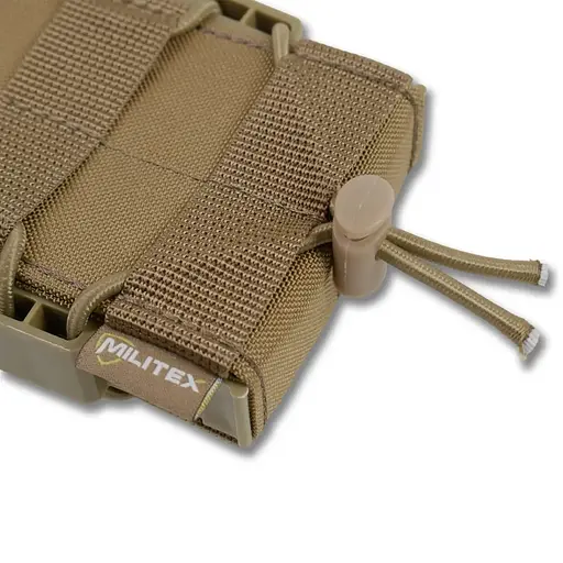 Подсумок Kiborg Militex под 1 магазин Coyote (1000-k4077) - фото 7