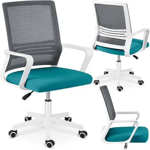 Офісне крісло Sofotel Corta Grey/Turquoise (241401) - фото 1