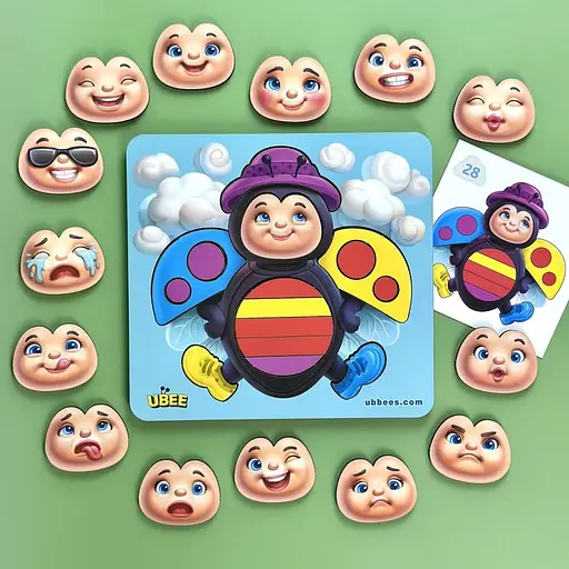 Розвиваючий пазл-вкладиш Сонечко емоції (ПСД280) PSD280 - фото 2