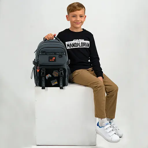 Рюкзак Kite Education 1022 Game Zone Серый (K26-1022M-3) - фото 24