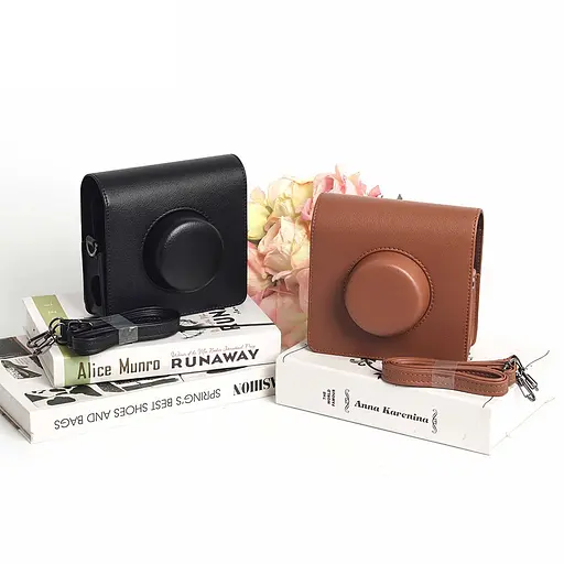 Чехол для фотоаппарата Fujifilm Instax Wide EVO коричневый - фото 8