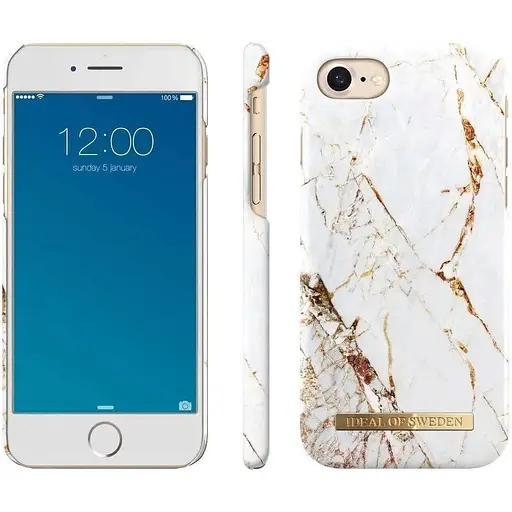 Чехол IDeal of Sweden MagSafe для iPhone 7 8 SE 2020 SE 2022 SE 2 Carrara Gold - фото 8