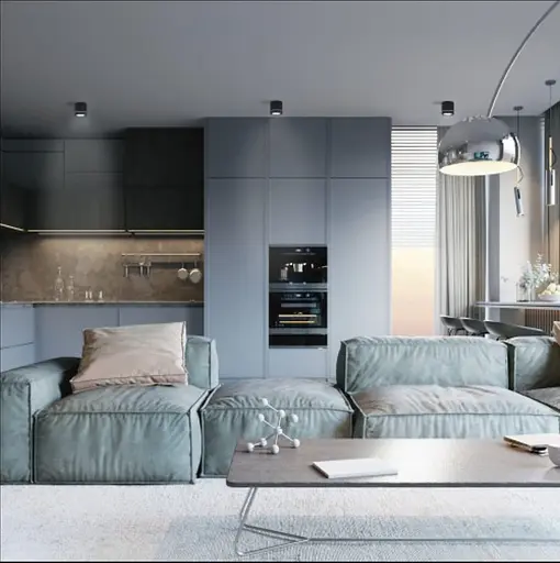 Накладний світильник з акриловим кільцем | Line F | Арт. AL543 чорний - фото 6