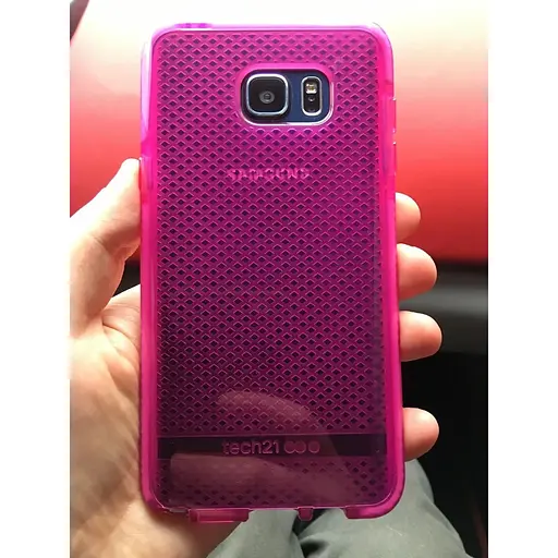 Чехол Tech21 Evo Tactical Samsung Galaxy Note 5 Neon Pink - фото 5